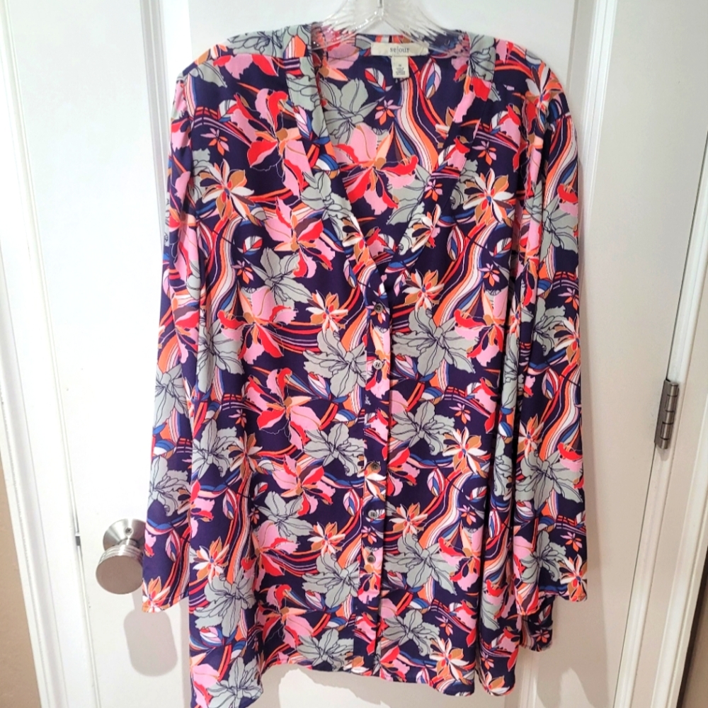 SEJOUR COLORFUL BLOUSE
